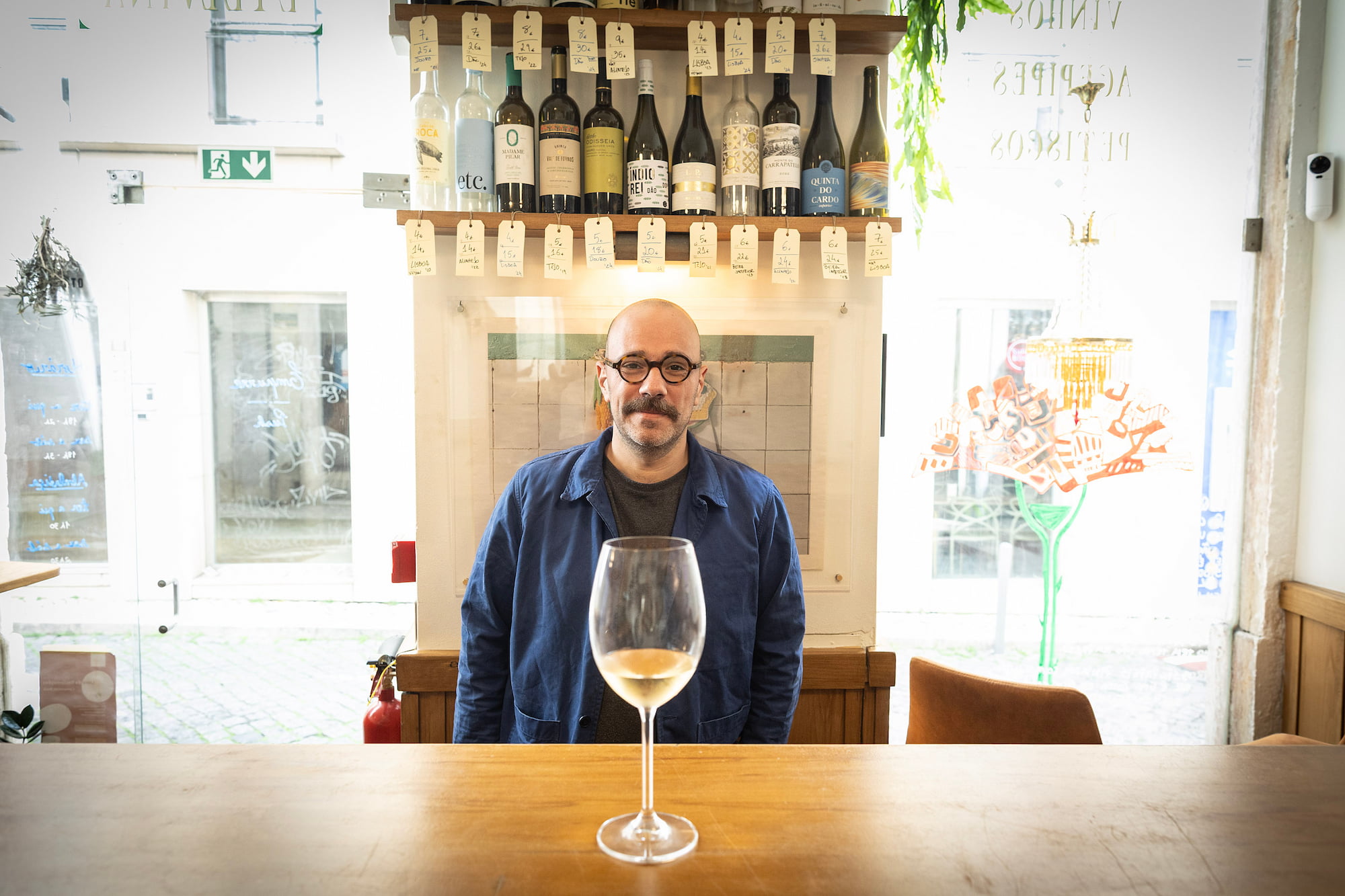 Tiago Alves, proprietário da Adega Etelvina